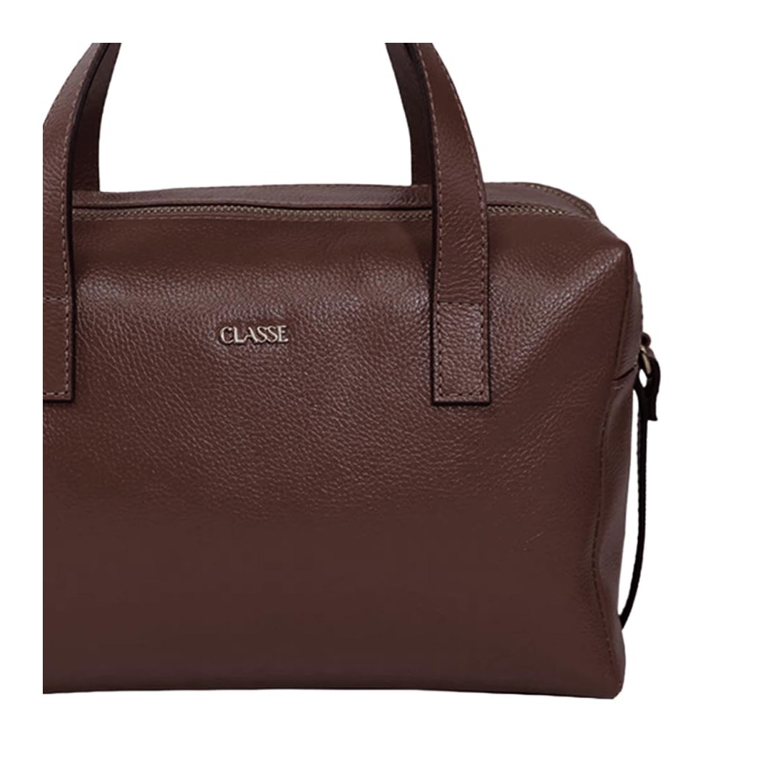 Bolsa Classe Couro 3277 Chocolate