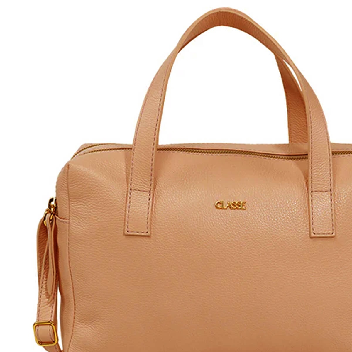 Bolsa Classe Couro 3277 Tan Bolsa Classe Couro 3277 Tan