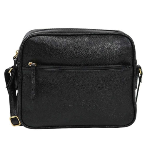 Bolsa Classe Couro 3281 Preto