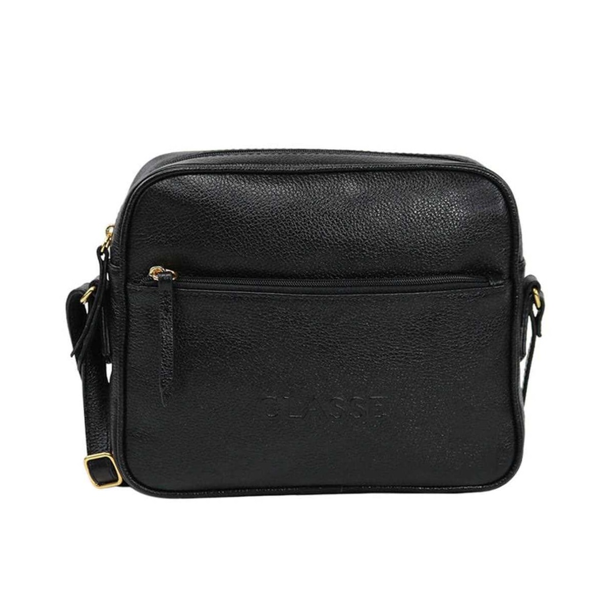 Bolsa Classe Couro 3281 Preto Bolsa Classe Couro 3281 Preto