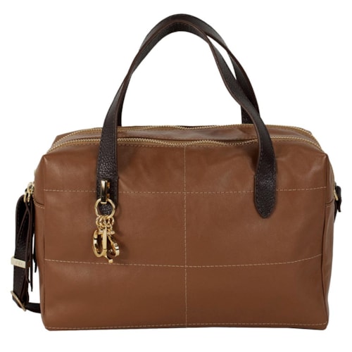 Bolsa Classe Couro 3539 Nocciola
