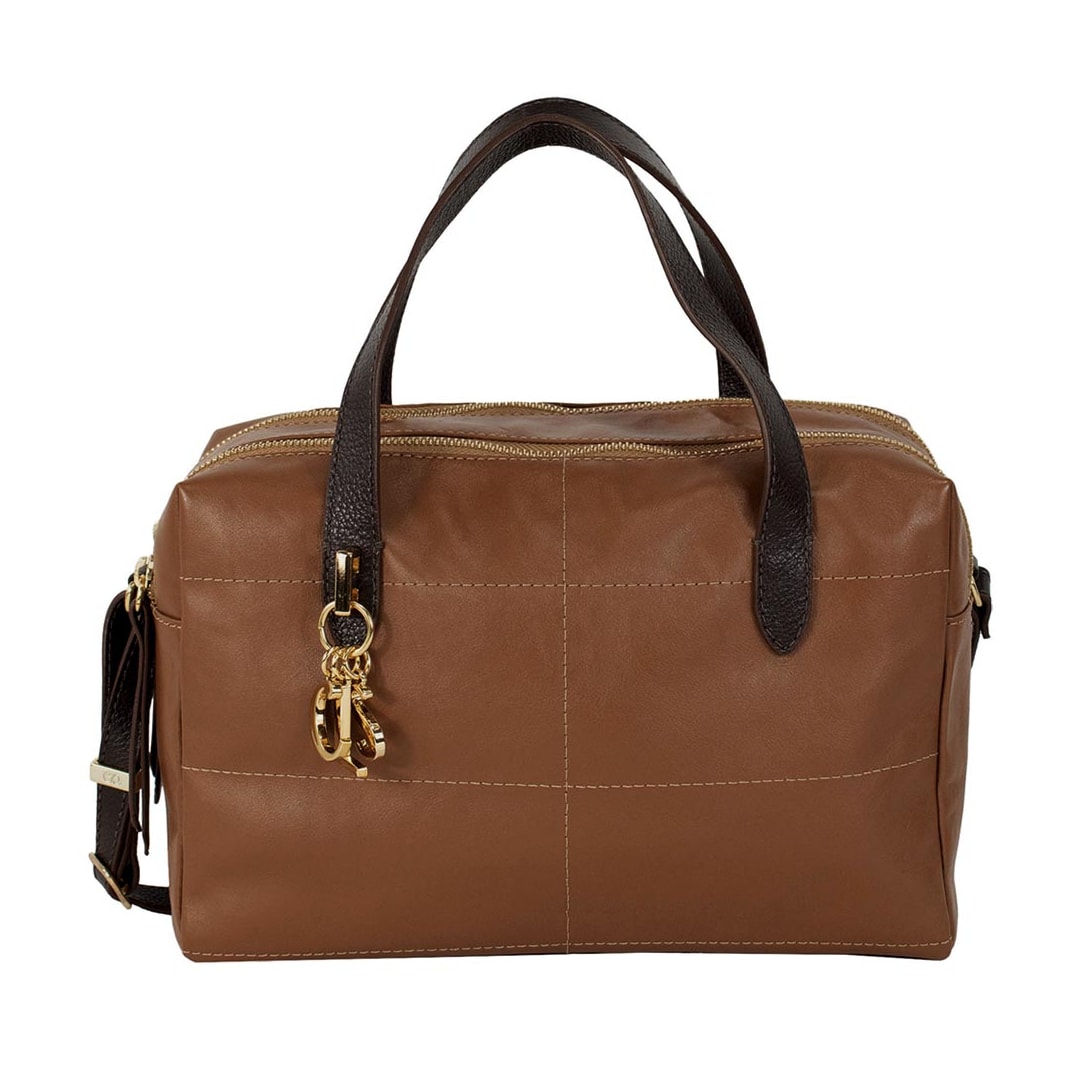 Bolsa Classe Couro 3539 Nocciola Bolsa Classe Couro 3539 Nocciola