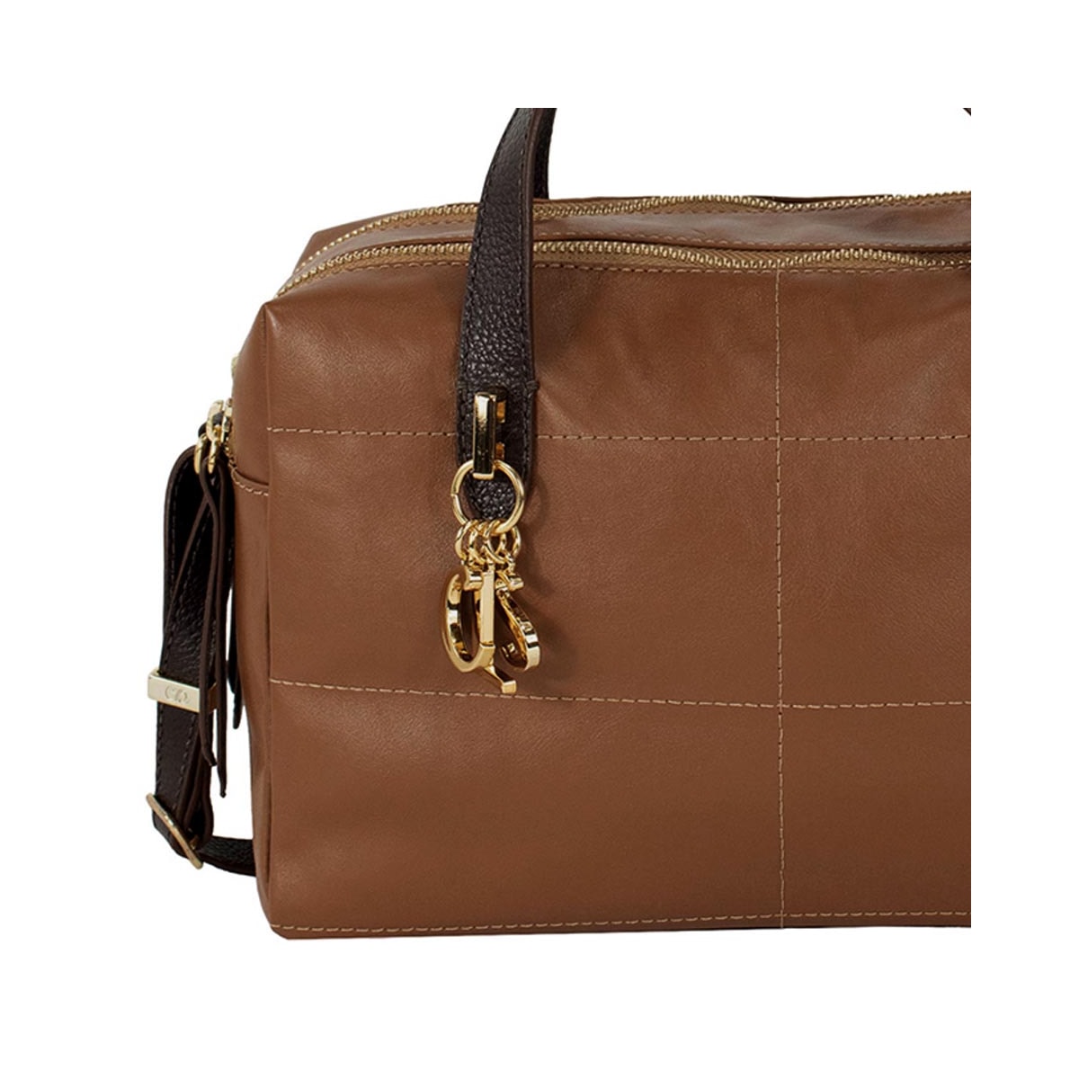 Bolsa Classe Couro 3539 Nocciola Bolsa Classe Couro 3539 Nocciola