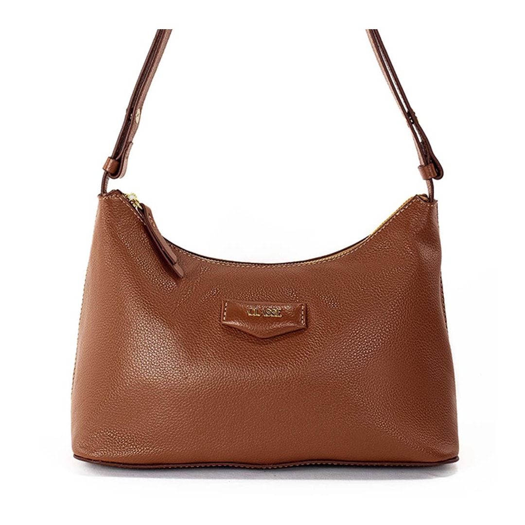 Bolsa Classe Couro 3577 Nocciola