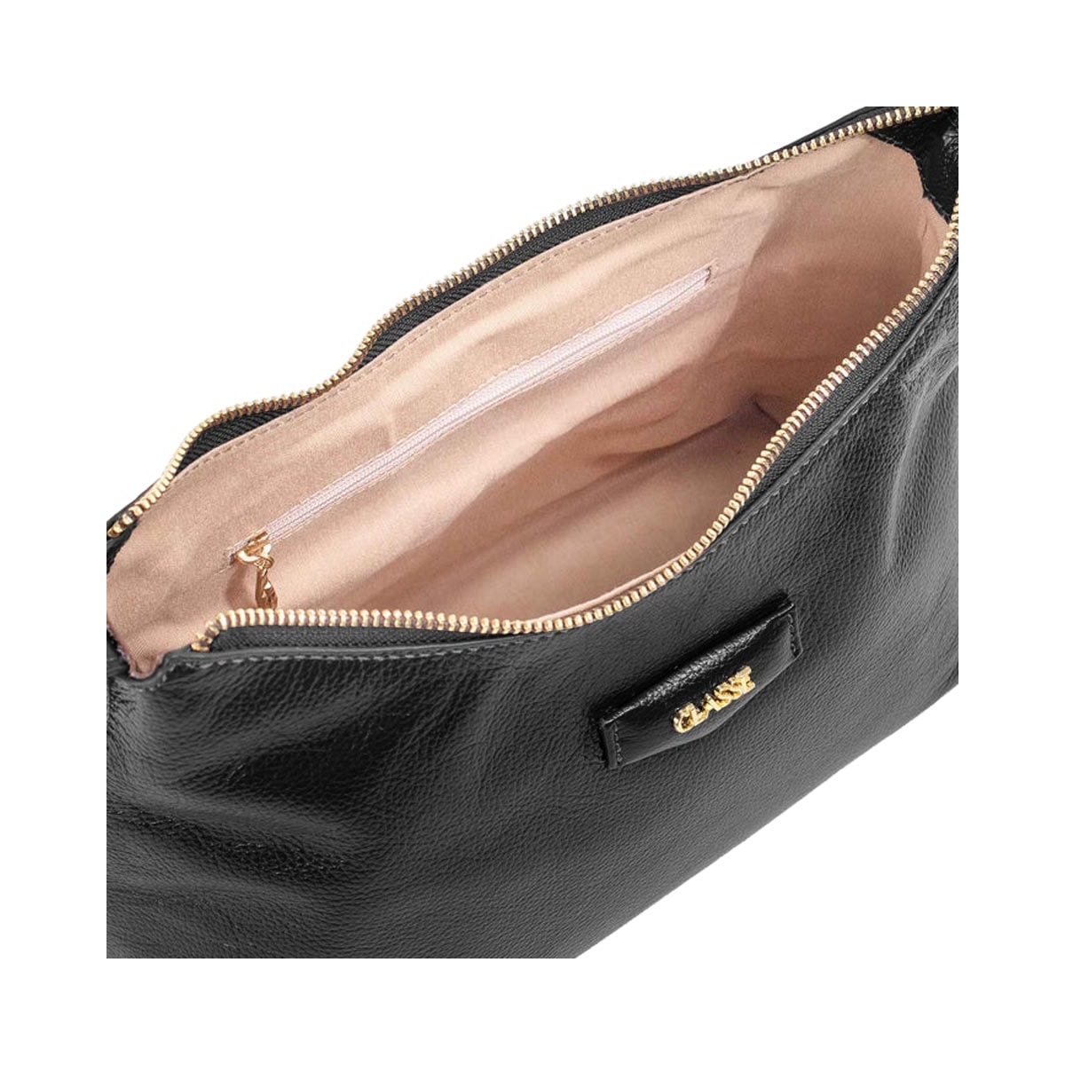 Bolsa Classe Couro 3577 Preto Bolsa Classe Couro 3577 Preto