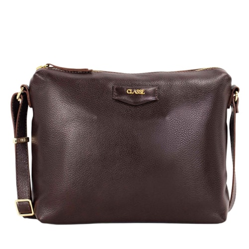 Bolsa Classe Couro 3578 Chocolate