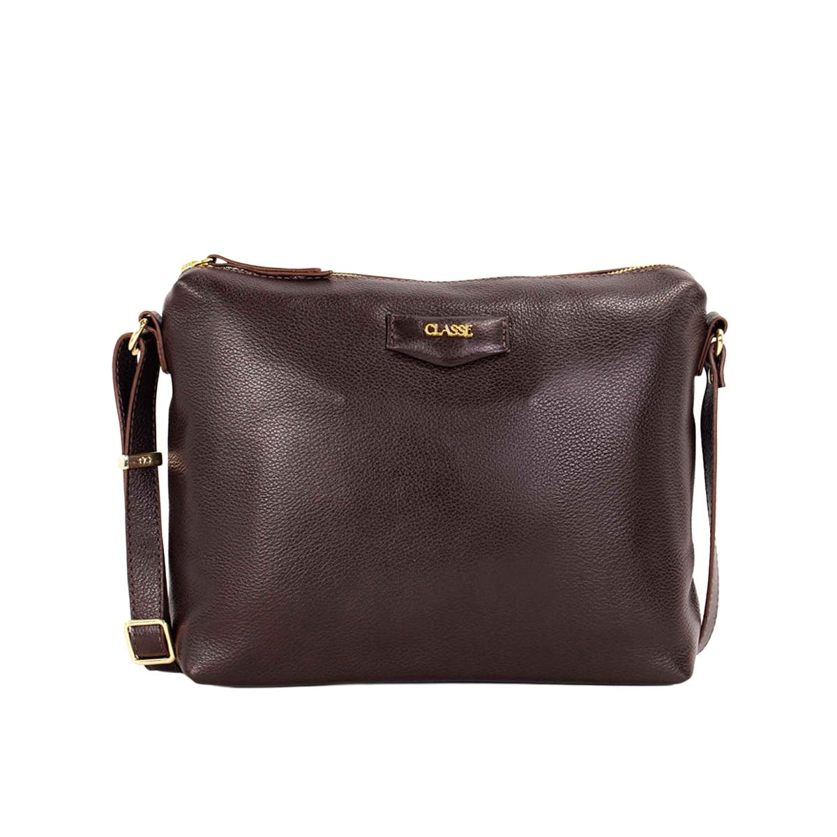 Bolsa Classe Couro 3578 Chocolate Bolsa Classe Couro 3578 Chocolate