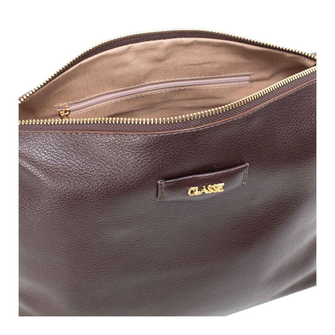 Bolsa Classe Couro 3578 Chocolate