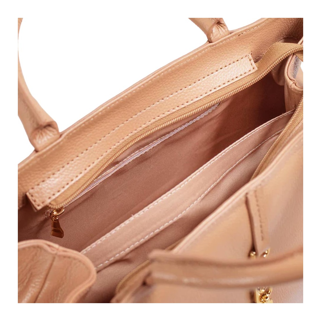 Bolsa Classe Couro 3595 Tan 38