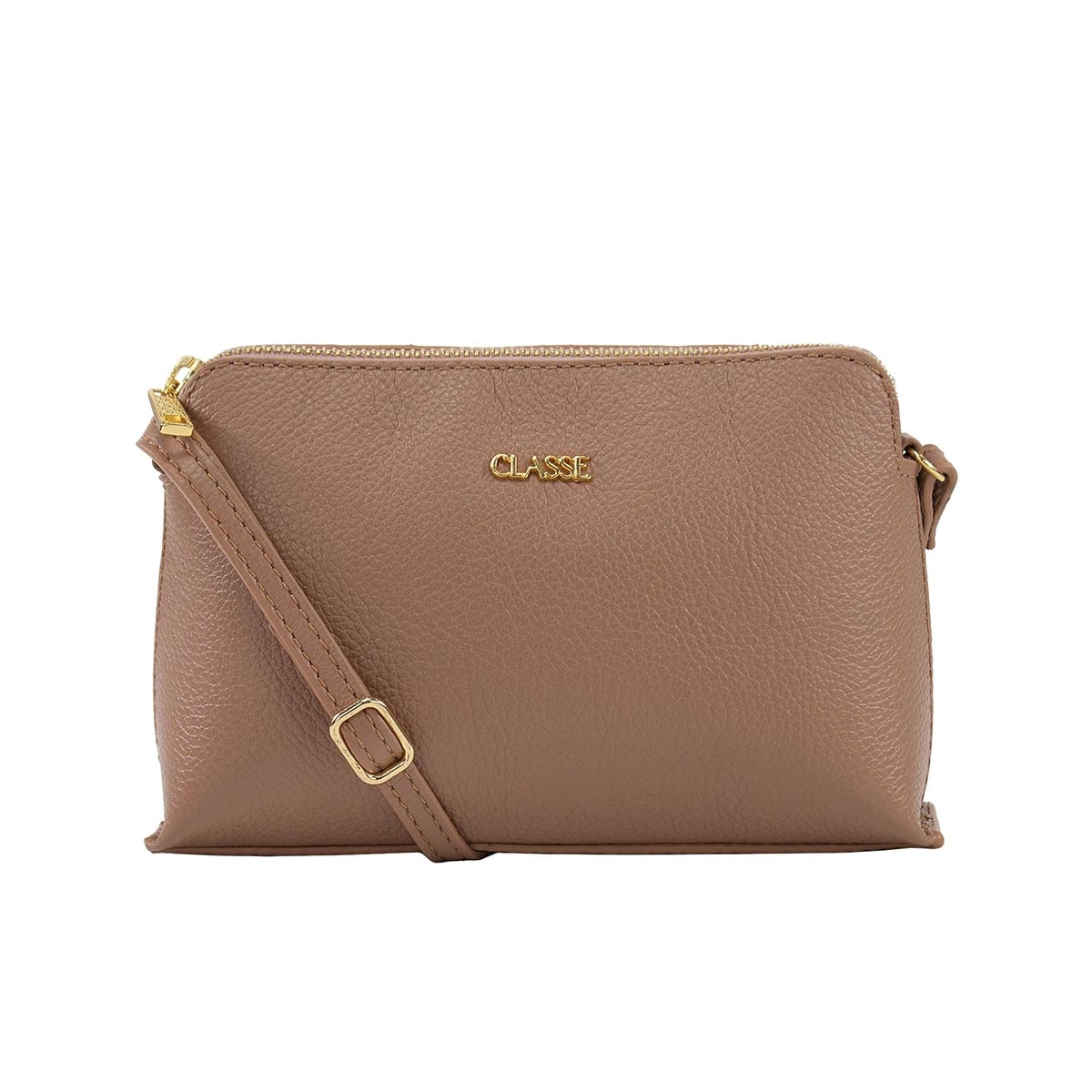 Bolsa Classe Croosbody De Couro 2136 Mocacchino Bolsa Classe Croosbody De Couro 2136 Mocacchino
