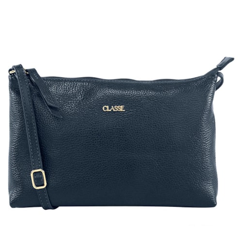 Bolsa Classe Croosbody De Couro 3151 Q01143 Marinho