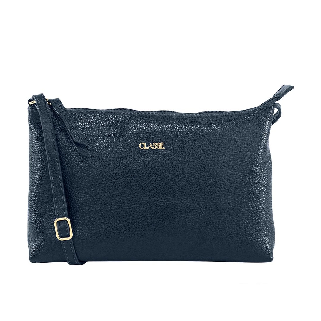 Bolsa Classe Croosbody De Couro 3151 Q01143 Marinho Bolsa Classe Croosbody De Couro 3151 Q01143 Marinho