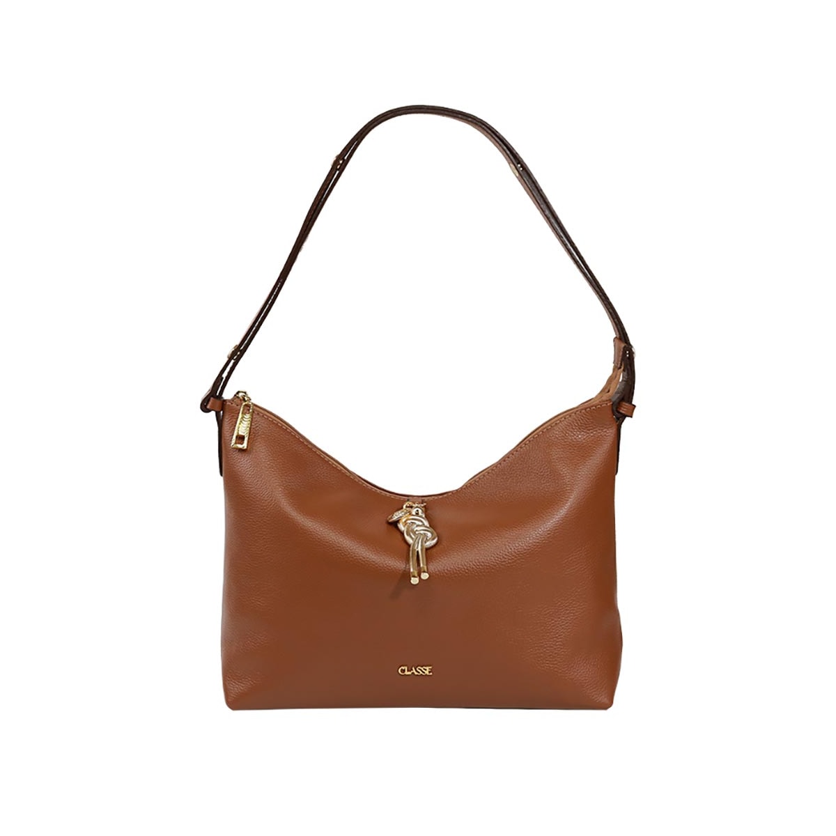 Bolsa Classe Croosbody De Couro 3261 Nocciola Bolsa Classe Croosbody De Couro 3261 Nocciola