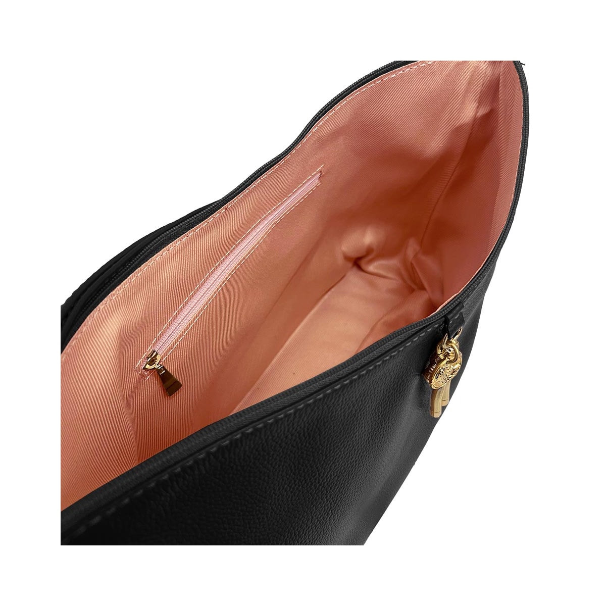 Bolsa Classe Croosbody De Couro 3261 Preto Bolsa Classe Croosbody De Couro 3261 Preto