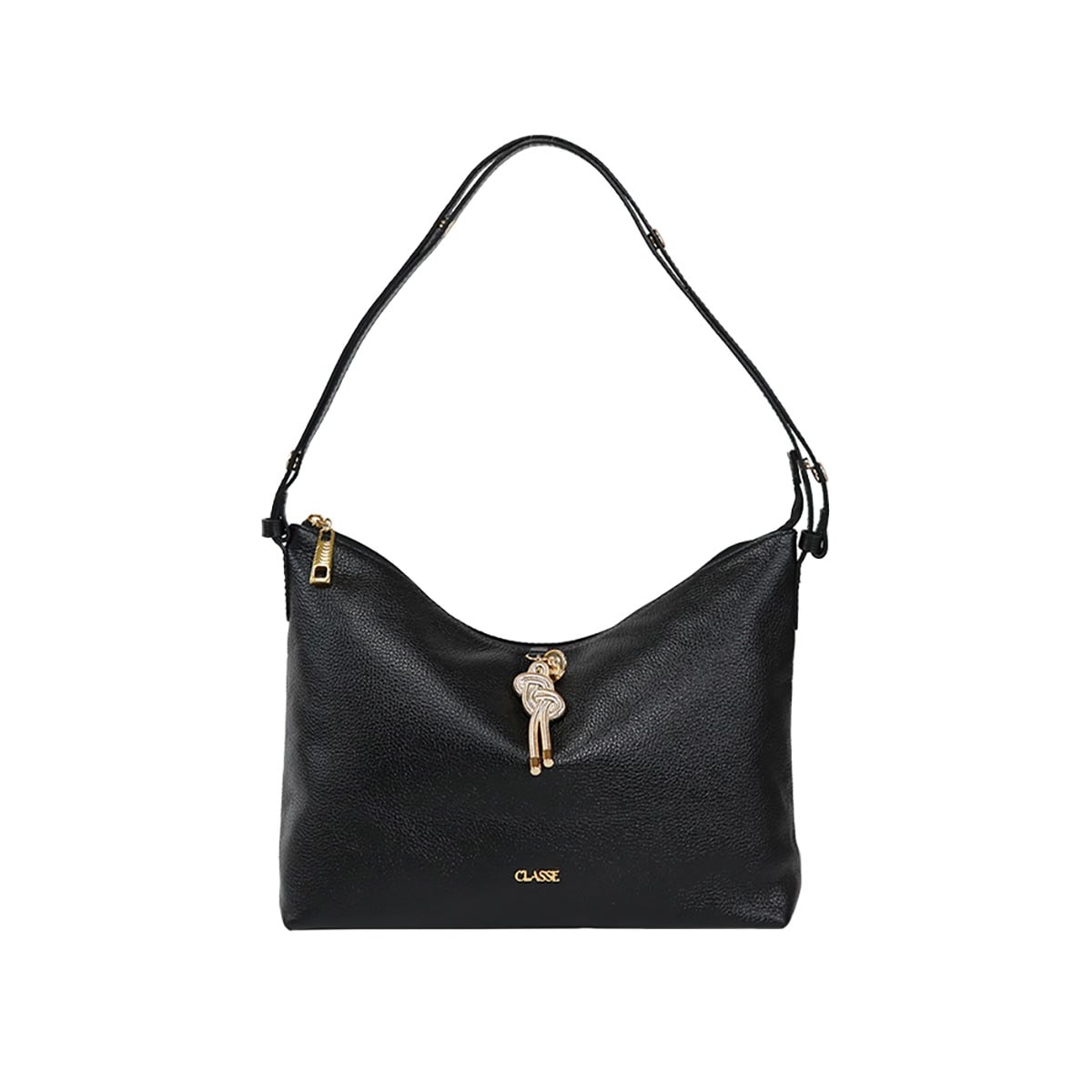 Bolsa Classe Croosbody De Couro 3261 Preto Bolsa Classe Croosbody De Couro 3261 Preto