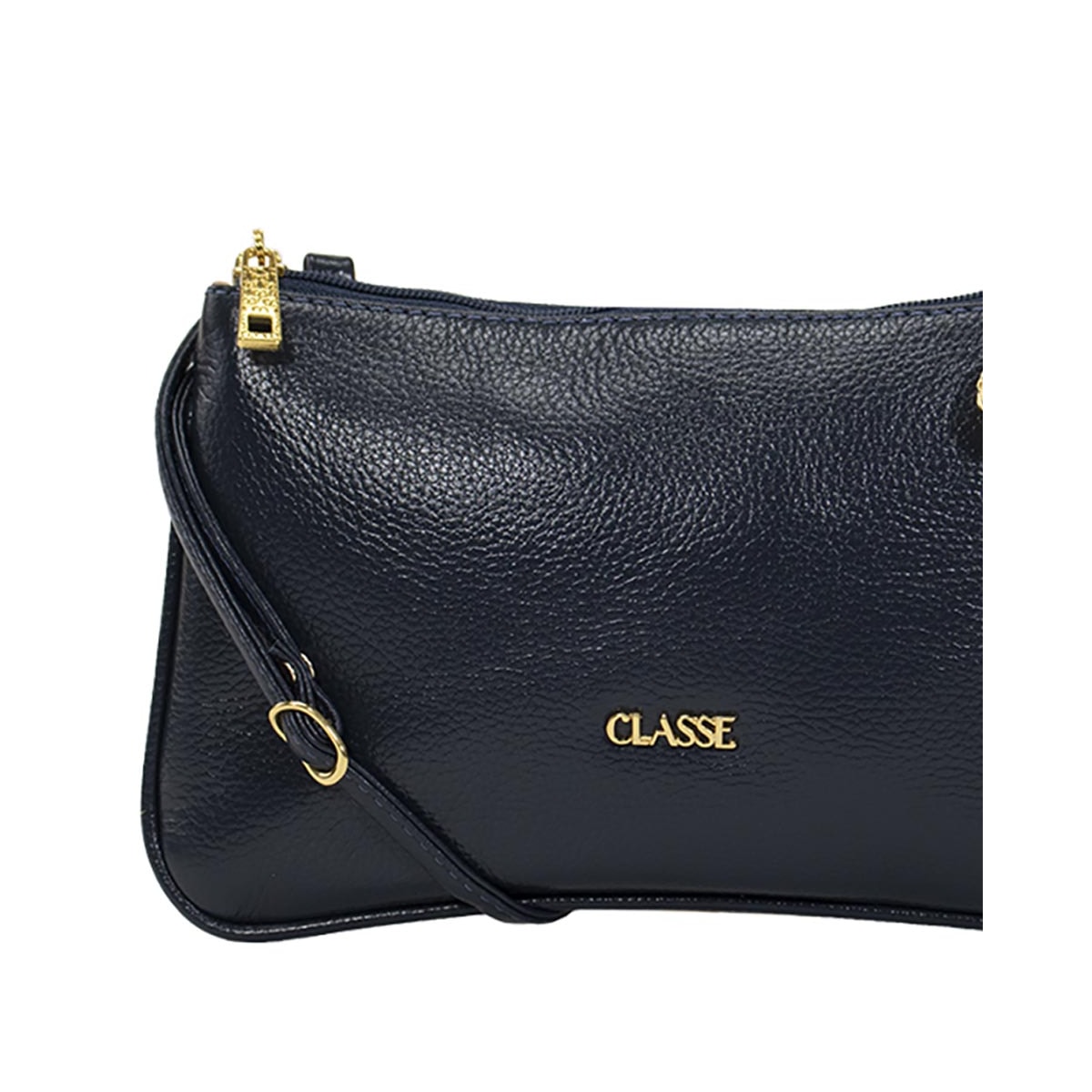 Bolsa Classe Croosbody De Couro 3262 Marinho Bolsa Classe Croosbody De Couro 3262 Marinho