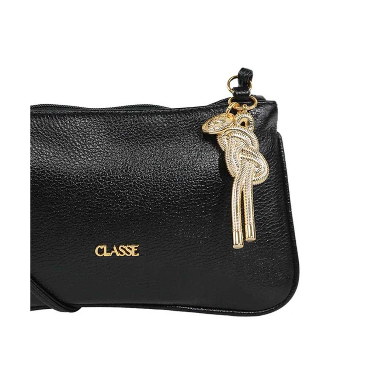 Bolsa Classe Croosbody De Couro 3262 Preto