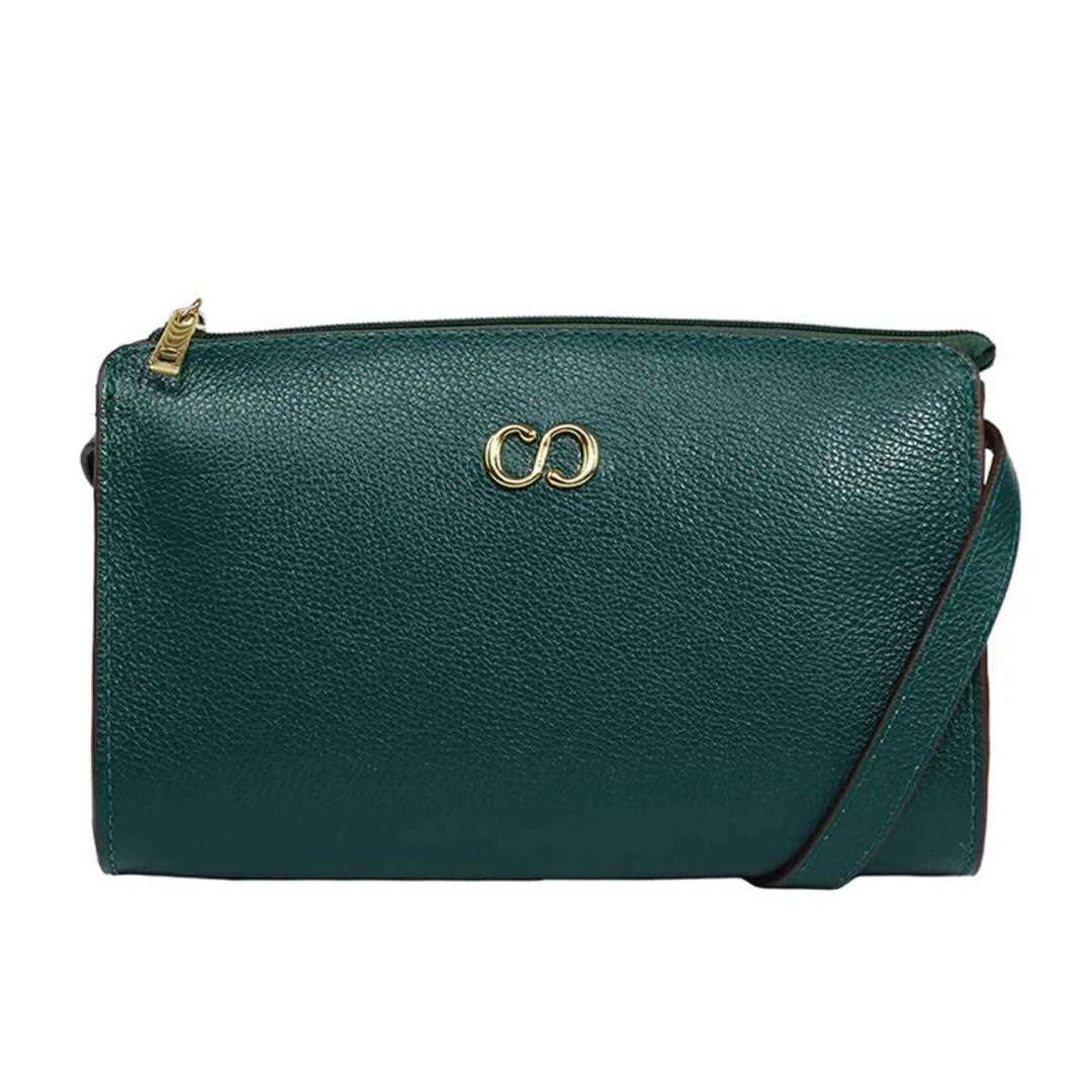 Bolsa Classe Croosbody De Couro 3290 Eucalipto Bolsa Classe Croosbody De Couro 3290 Eucalipto