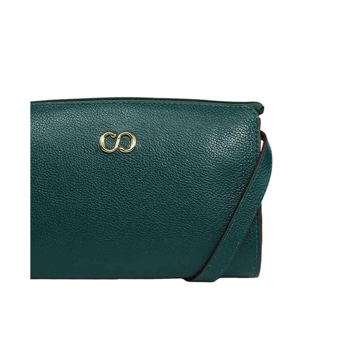 Bolsa Classe Croosbody De Couro 3290 Eucalipto