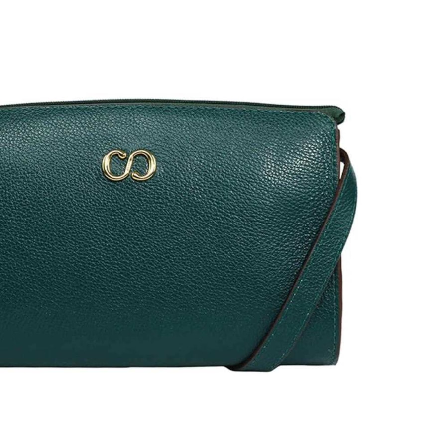 Bolsa Classe Croosbody De Couro 3290 Eucalipto Bolsa Classe Croosbody De Couro 3290 Eucalipto
