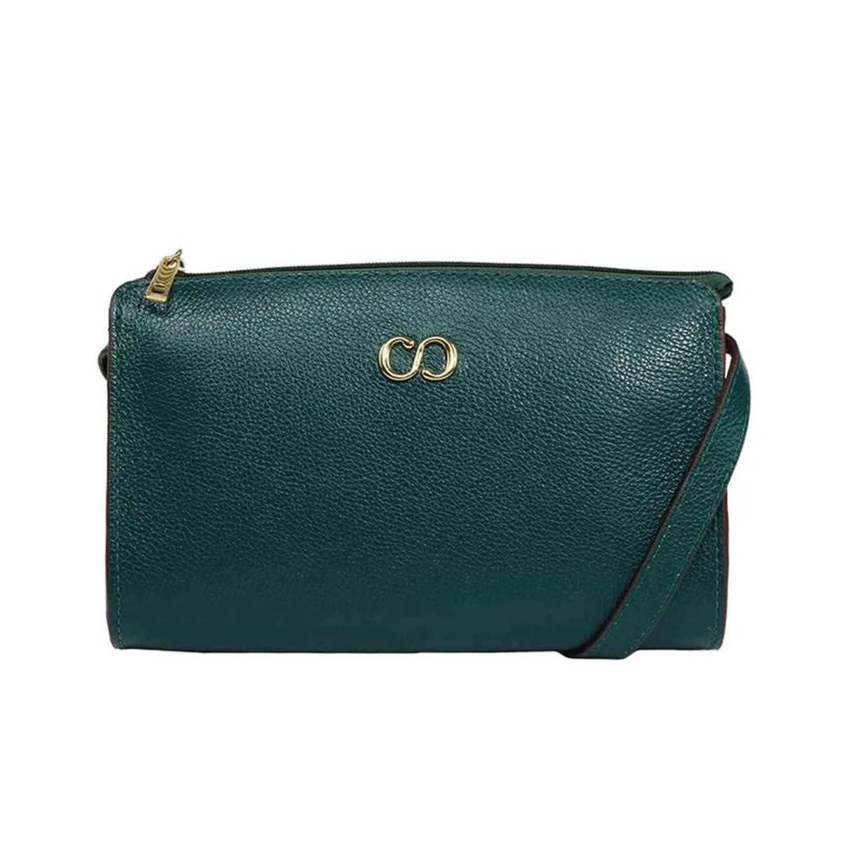 Bolsa Classe Croosbody De Couro 3290 Eucalipto Bolsa Classe Croosbody De Couro 3290 Eucalipto