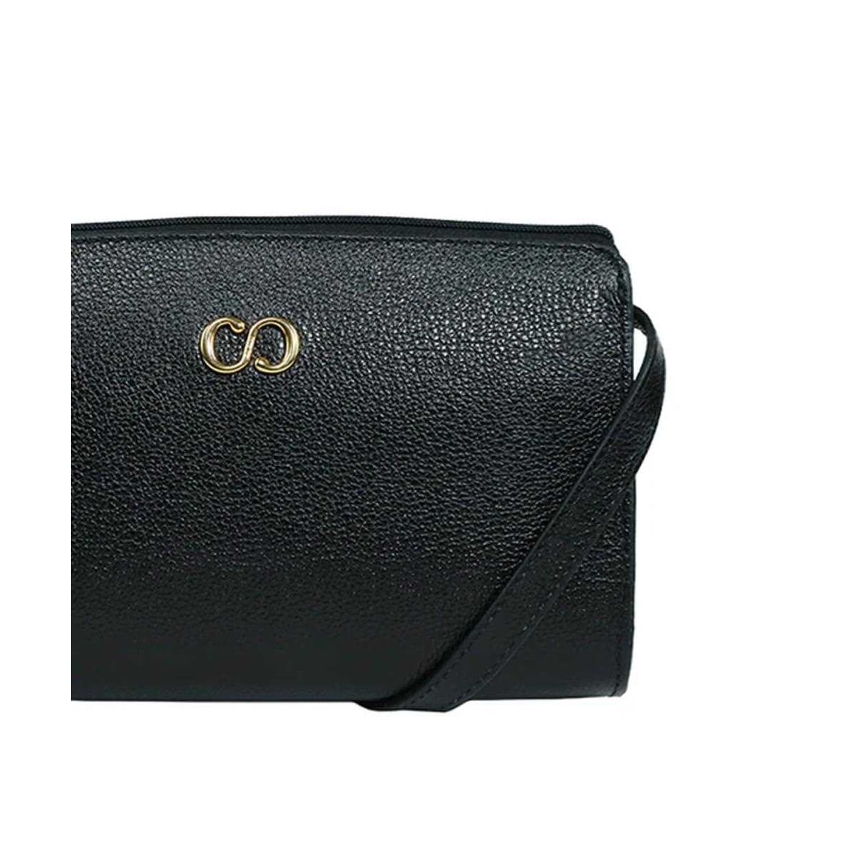 Bolsa Classe Croosbody De Couro 3290 Preto Bolsa Classe Croosbody De Couro 3290 Preto