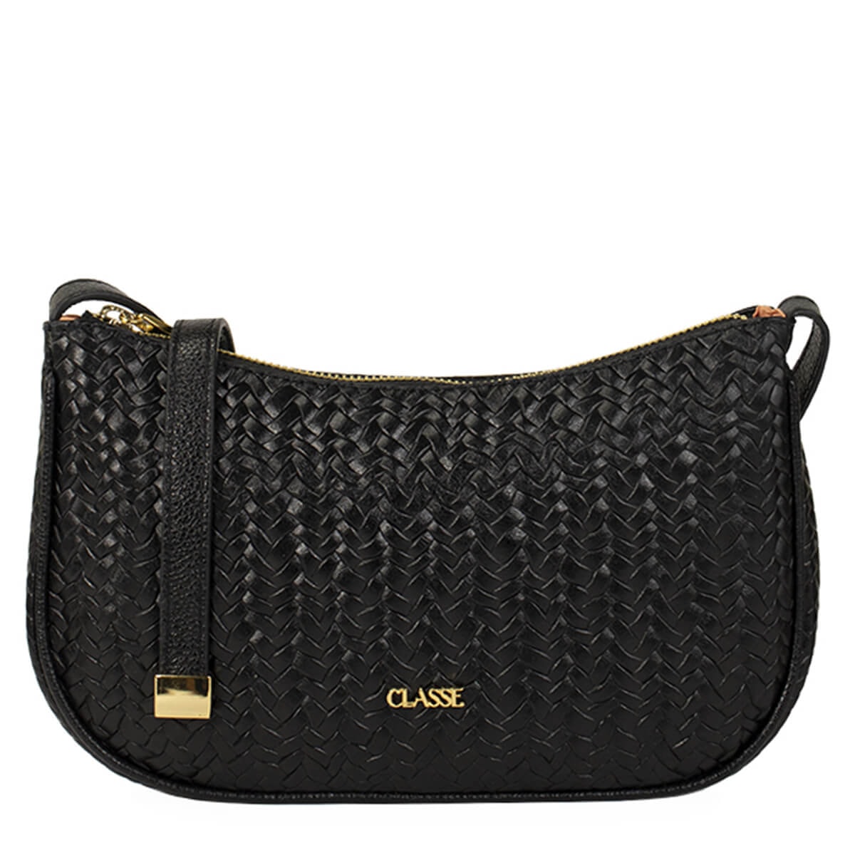 Bolsa Classe Croosbody De Couro 3295 Preto Bolsa Classe Croosbody De Couro 3295 Preto