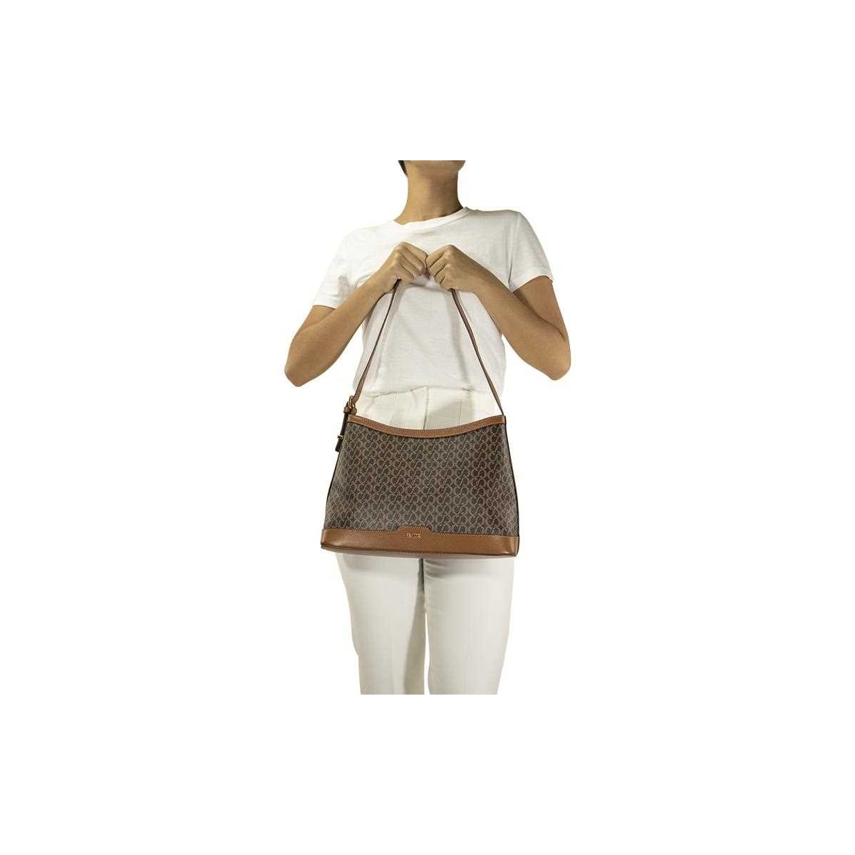 Bolsa Classe Croosbody De Couro 3301 Marrom Bolsa Classe Croosbody De Couro 3301 Marrom
