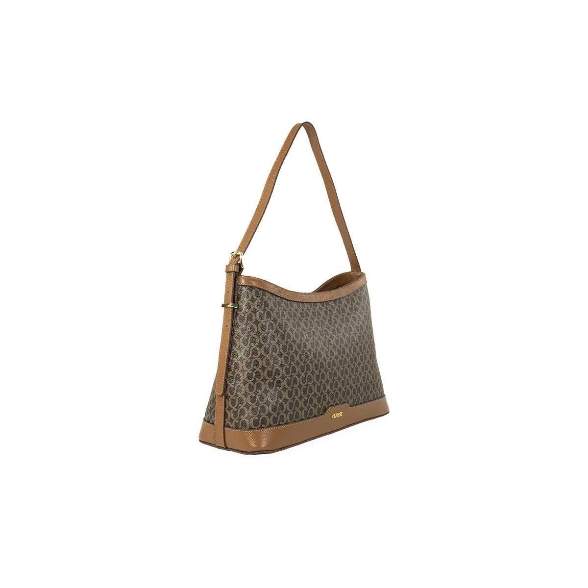 Bolsa Classe Croosbody De Couro 3301 Marrom