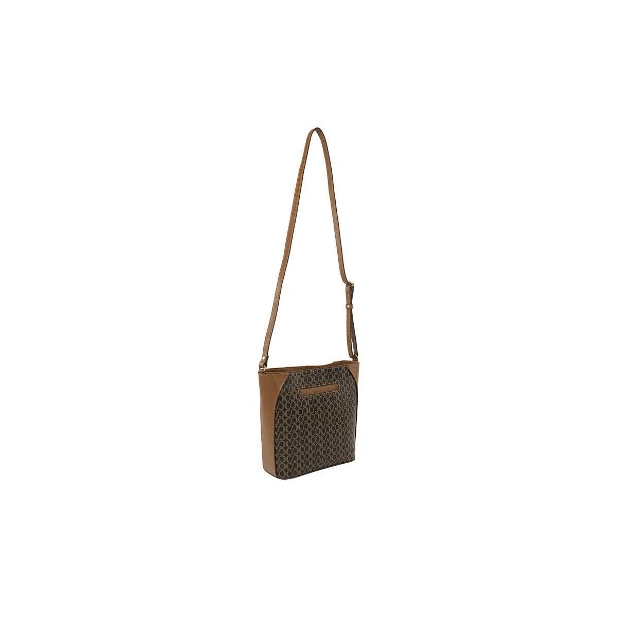 Bolsa Classe Croosbody De Couro 3303 Marrom Bolsa Classe Croosbody De Couro 3303 Marrom