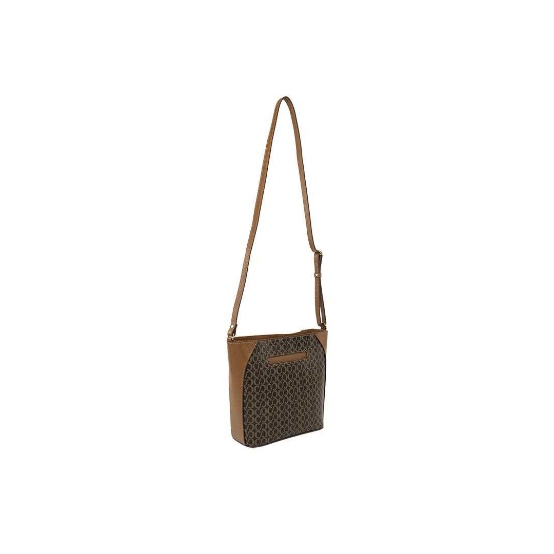 Bolsa Classe Croosbody De Couro 3303 Marrom Bolsa Classe Croosbody De Couro 3303 Marrom