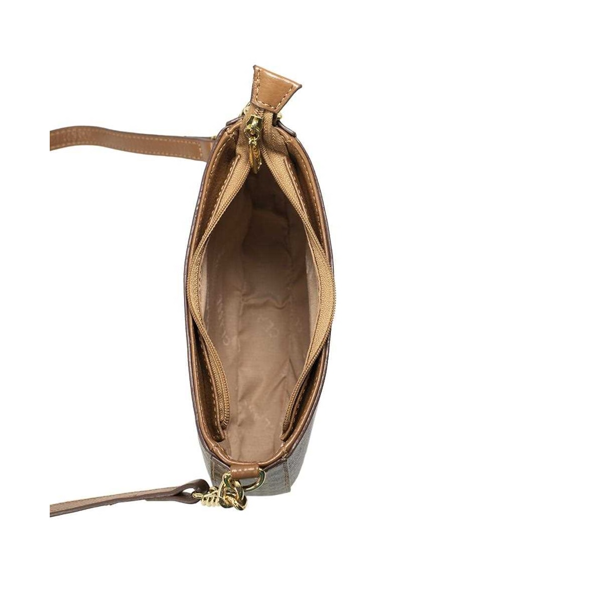 Bolsa Classe Croosbody De Couro 3306 Marrom Bolsa Classe Croosbody De Couro 3306 Marrom