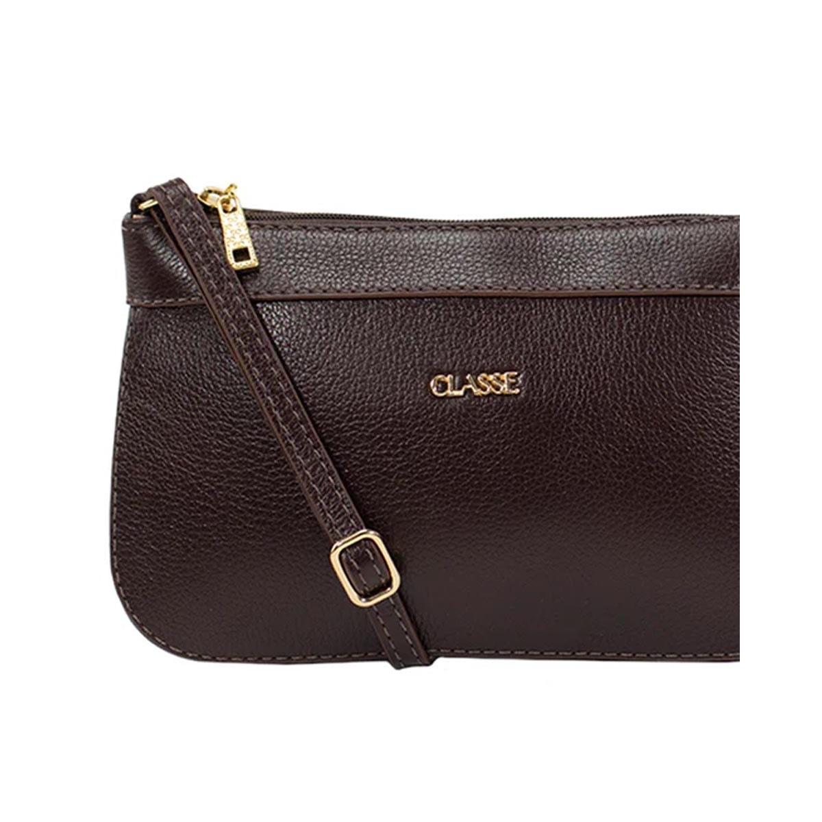 Bolsa Classe Crossbody Couro 2150 Chocolate Bolsa Classe Crossbody Couro 2150 Chocolate