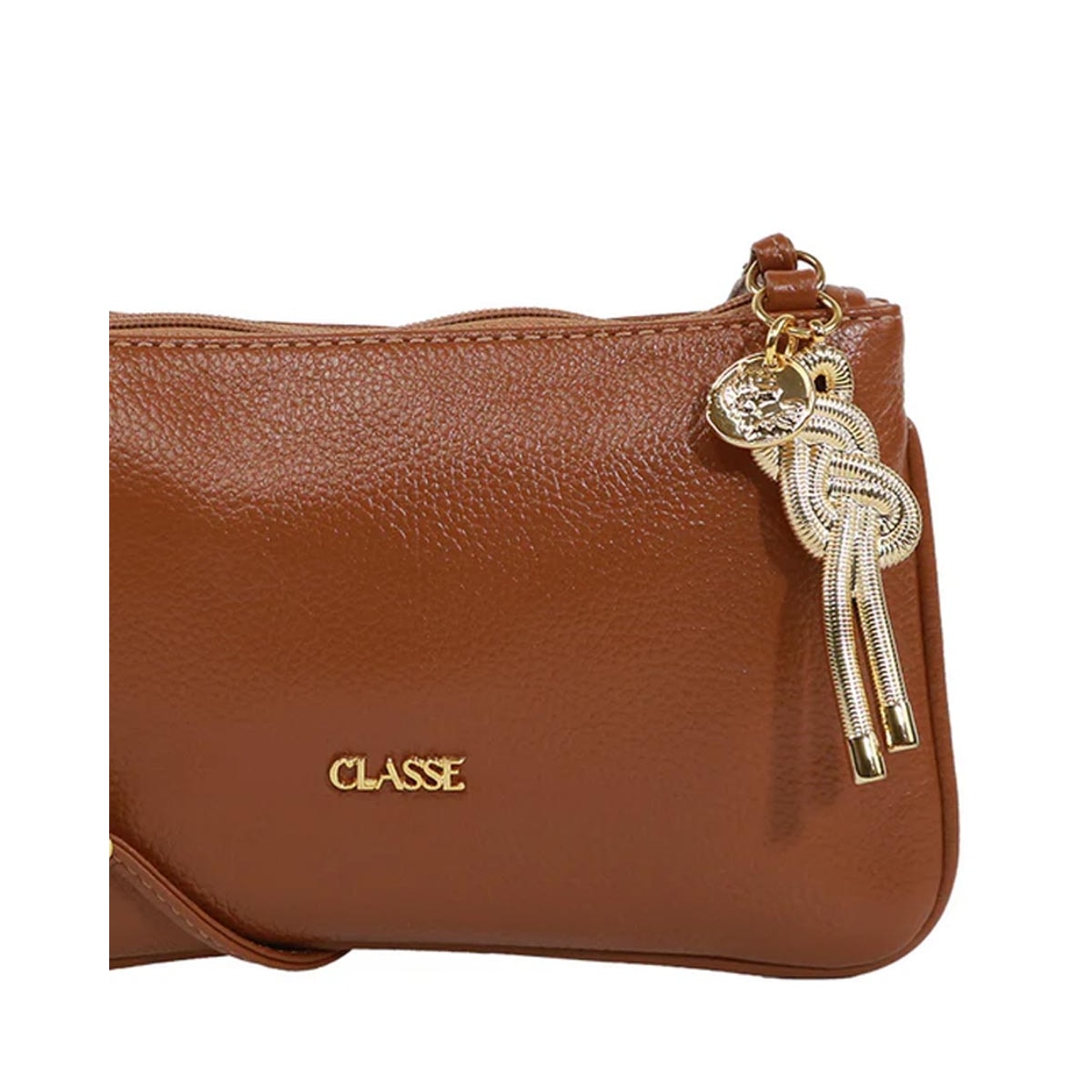 Bolsa Classe Crossbody Couro 3262 Nocciola Bolsa Classe Crossbody Couro 3262 Nocciola