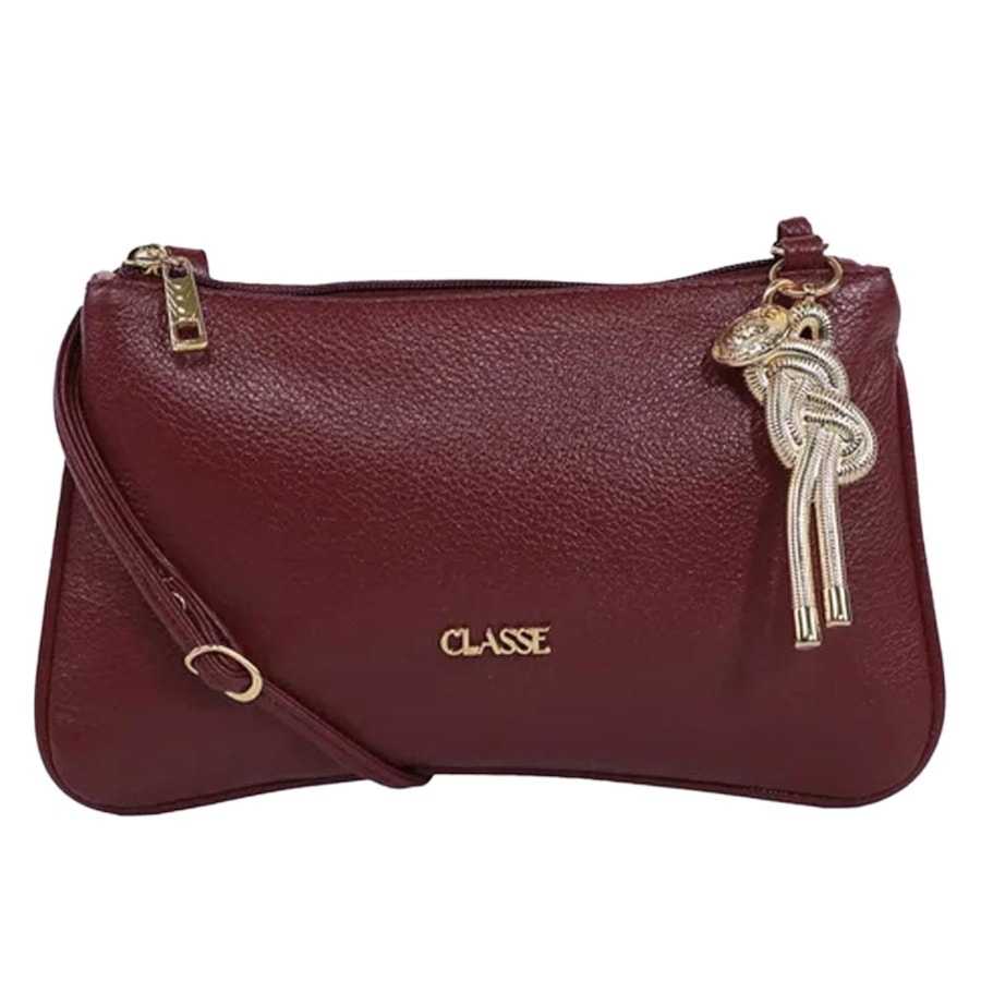 Bolsa Classe Crossbody Couro 3262 Ruby