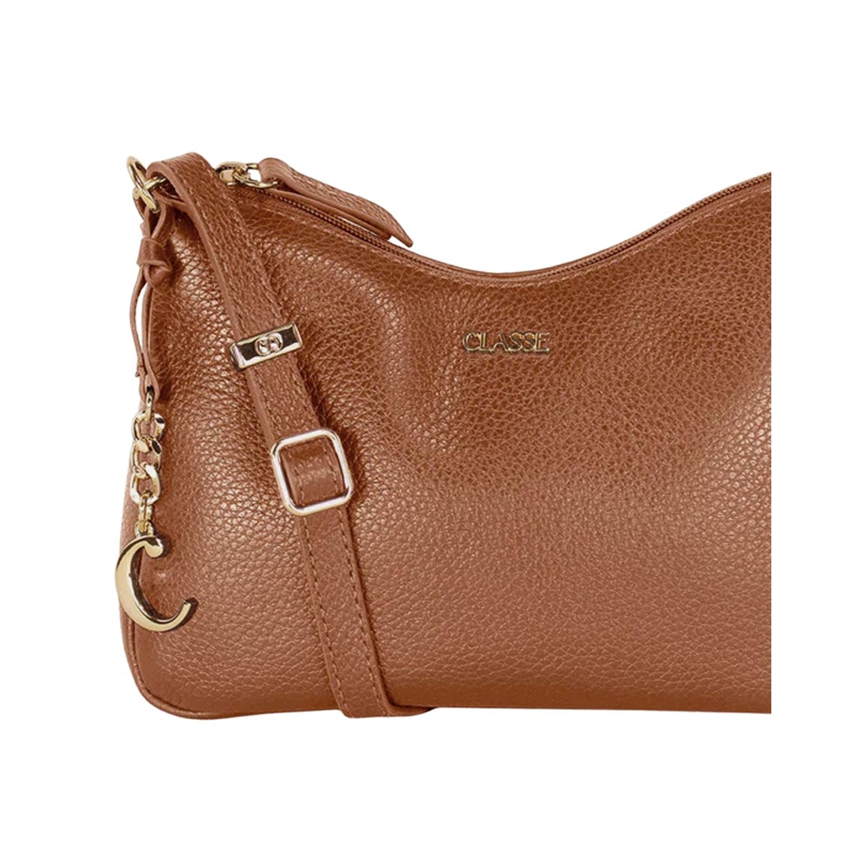 Bolsa Classe Crossbody Couro 3528 Nocciola Bolsa Classe Crossbody Couro 3528 Nocciola