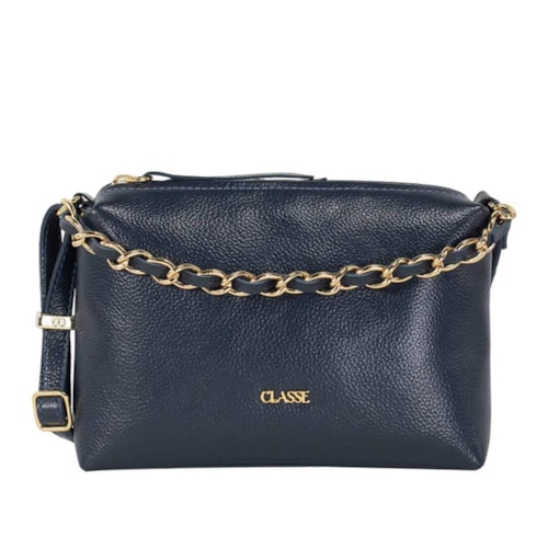Bolsa Classe Crossbody Couro 3556 Marinho