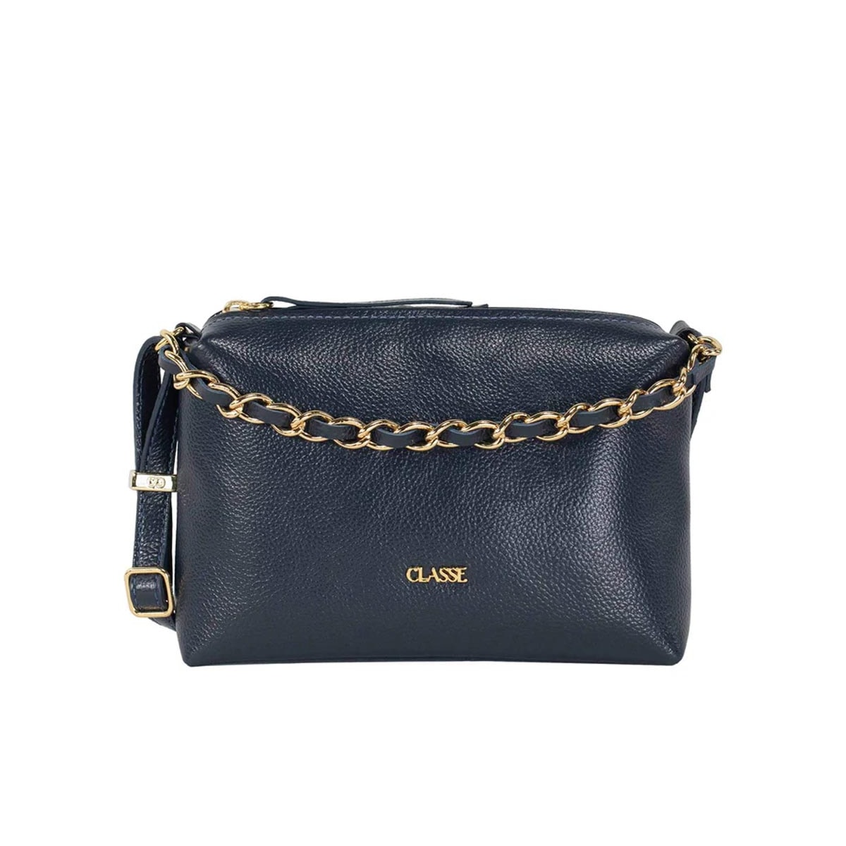 Bolsa Classe Crossbody Couro 3556 Marinho Bolsa Classe Crossbody Couro 3556 Marinho