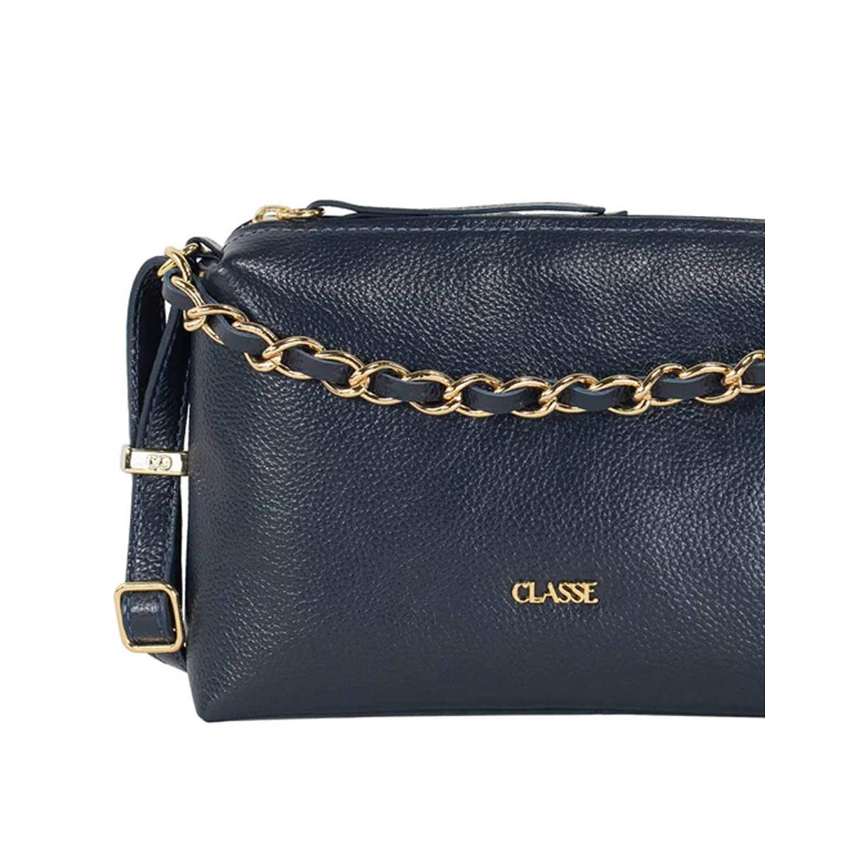 Bolsa Classe Crossbody Couro 3556 Marinho Bolsa Classe Crossbody Couro 3556 Marinho