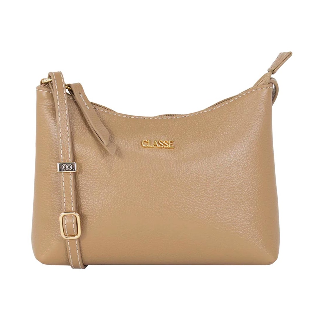 Bolsa Classe Crossbody Couro 3594 Camel
