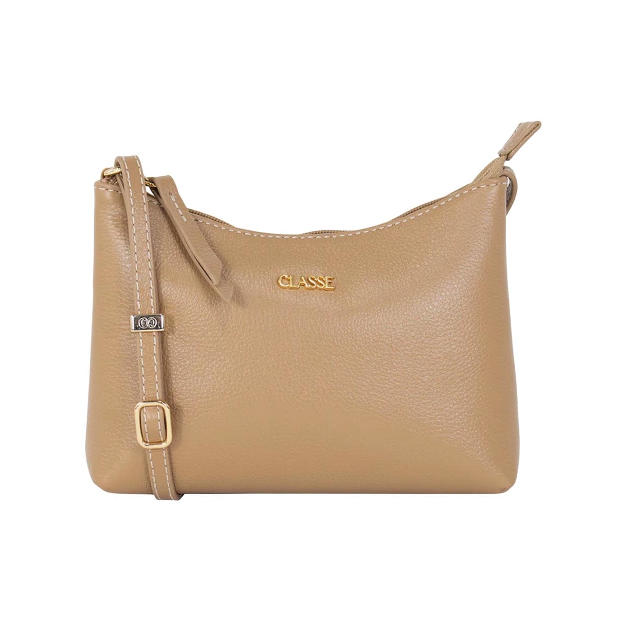 Bolsa Classe Crossbody Couro 3594 Camel