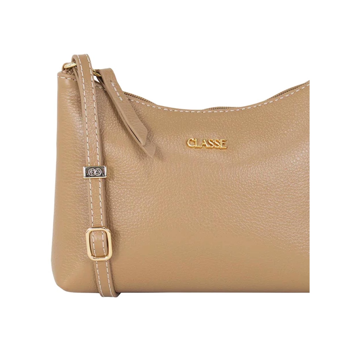 Bolsa Classe Crossbody Couro 3594 Camel Bolsa Classe Crossbody Couro 3594 Camel
