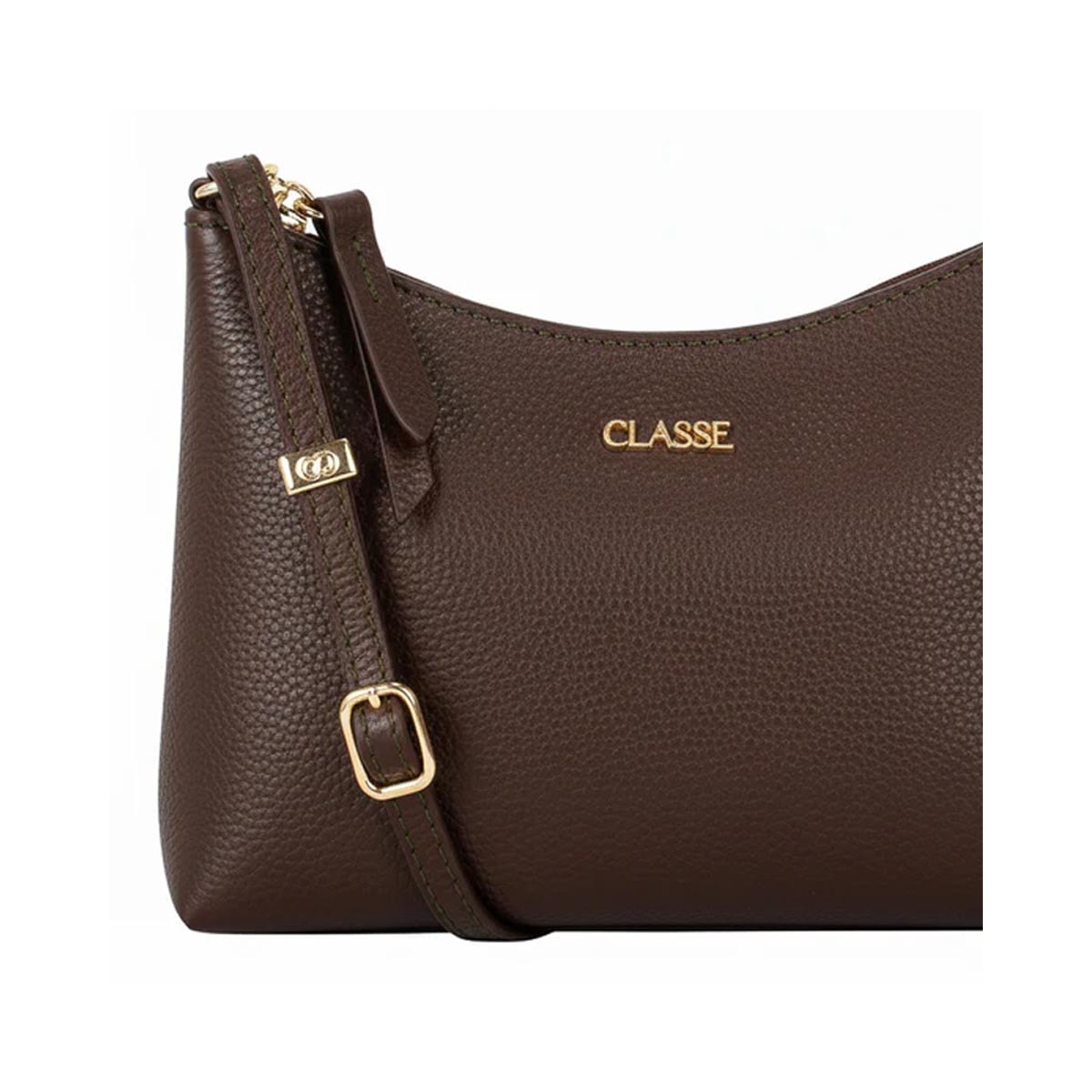 Bolsa Classe Crossbody Couro 3594 Chocolate Bolsa Classe Crossbody Couro 3594 Chocolate