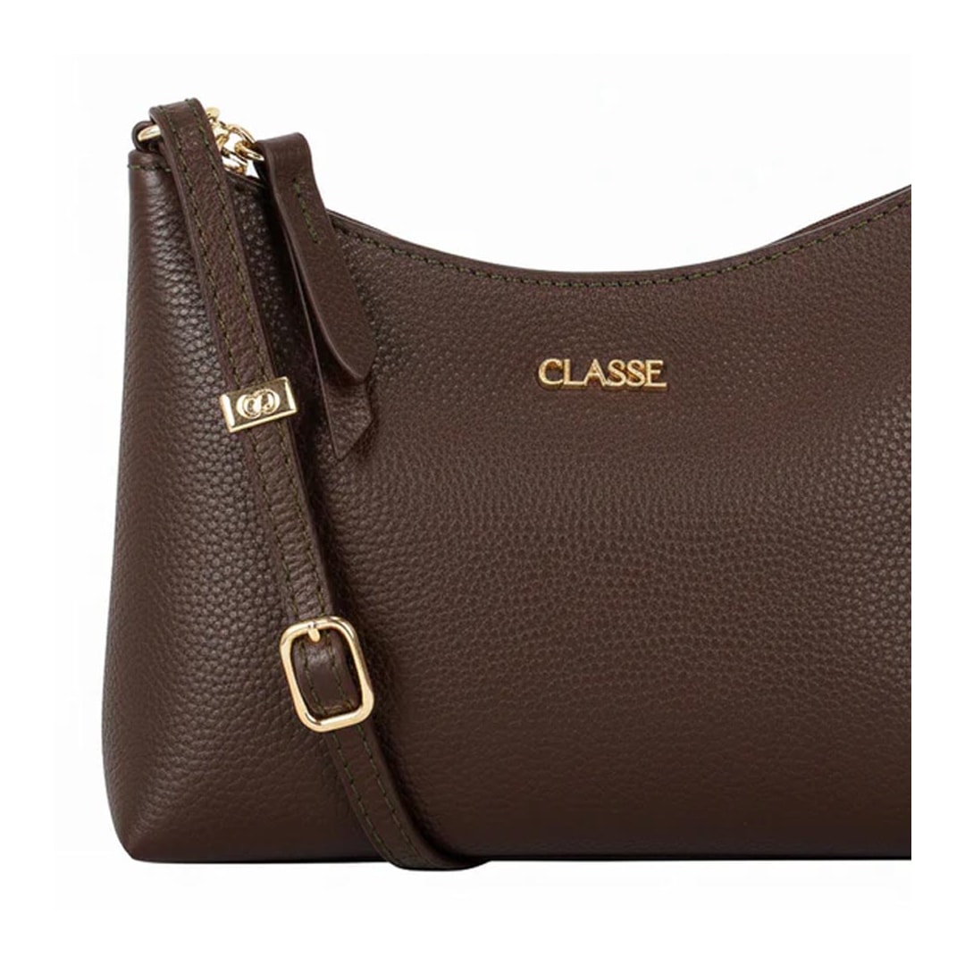 Bolsa Classe Crossbody Couro 3594 Chocolate Bolsa Classe Crossbody Couro 3594 Chocolate