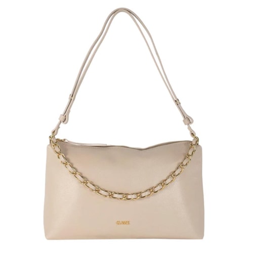 Bolsa Classe De Couro 3565 Creme