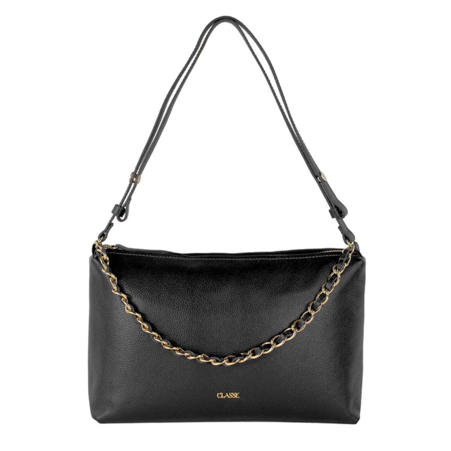 Bolsa Classe De Couro 3565 Preto