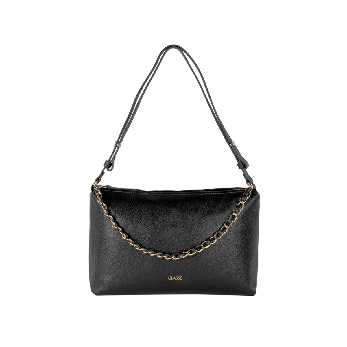 Bolsa Classe De Couro 3565 Preto Bolsa Classe De Couro 3565 Preto