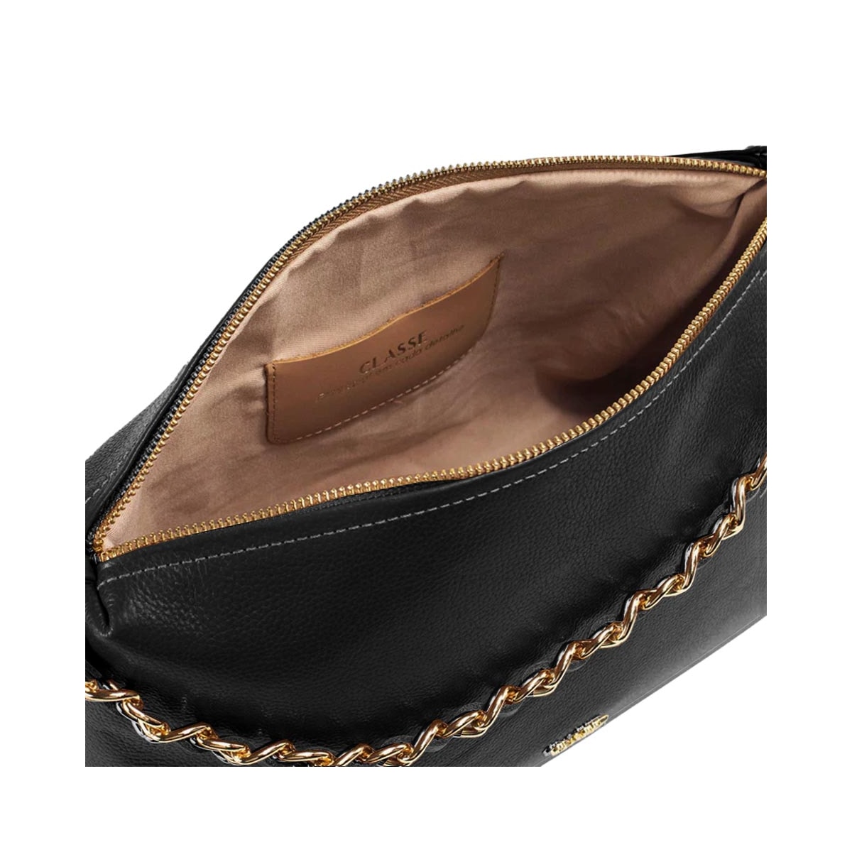 Bolsa Classe De Couro 3565 Preto Bolsa Classe De Couro 3565 Preto