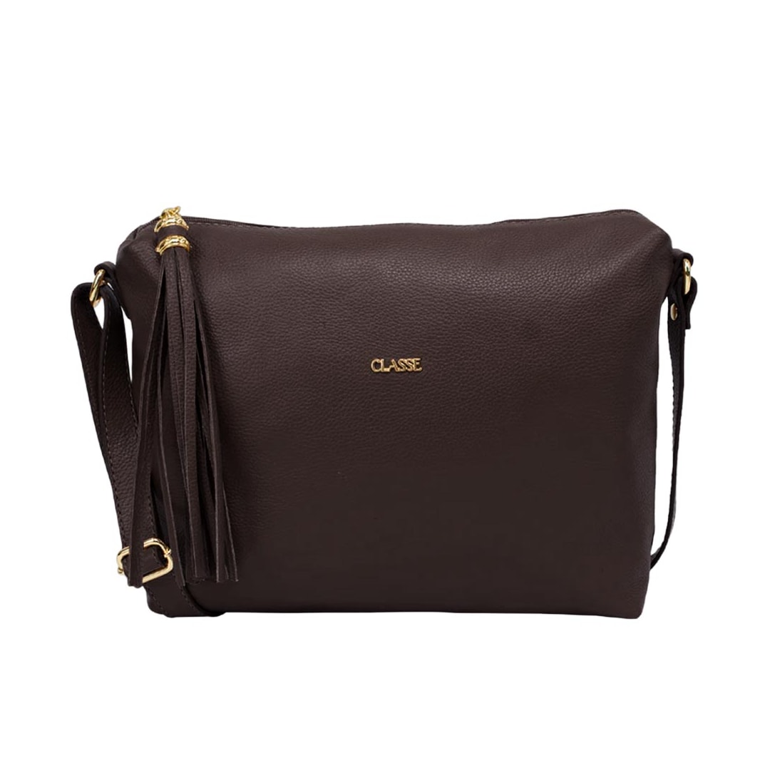Bolsa Classe Feminina 1751-2 Chocolate Bolsa Classe Feminina 1751-2 Chocolate