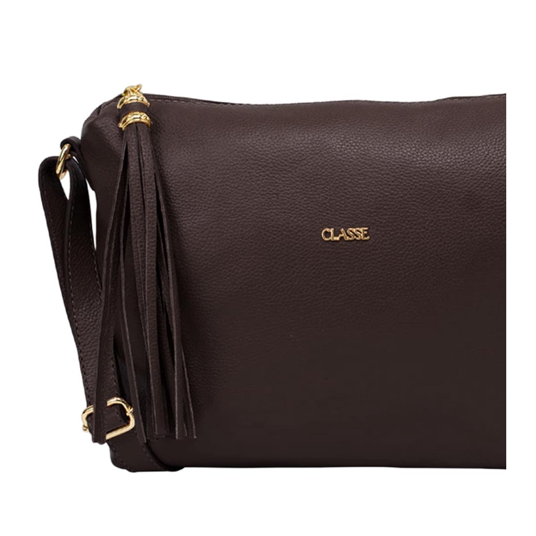 Bolsa Classe Feminina 1751-2 Chocolate Bolsa Classe Feminina 1751-2 Chocolate